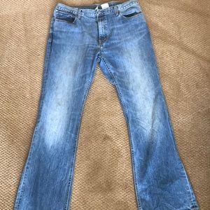 Banana republic men’s boot cut jeans 36x34